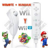 Oferta Control De Wii + Nunchuk Originales, Para Wii Y Wii U segunda mano  Perú 