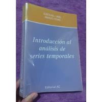Libro Análisis De Series Temporales  Ezequiel Uriel segunda mano  Perú 
