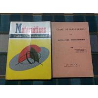 Libro Matemáticas De Preuniversitario 2 Tomos Teoría Y Soluc segunda mano  Perú 