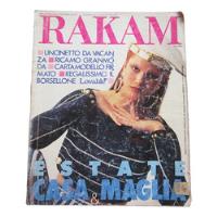 Revista De Moda Hogar Belleza Rakam N°7 Julio 1987 segunda mano  Perú 