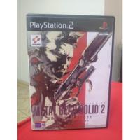 Juego Play Station 2 Metal Gear Solid 2, Sons Of Liberty Ps2, usado segunda mano  Perú 
