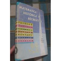 Libro Matemática Histórica Y Recreativa Ruben Romero segunda mano  Perú 