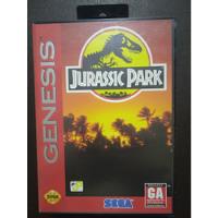 Jurassic Park En Caja Y Con Manual - Sega Genesis , usado segunda mano  Perú 