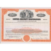 Certificado De Bono United Aircraft Corporation  segunda mano  Perú 