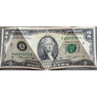 Usado, Billete De Dos Dólares Usd segunda mano  Perú 