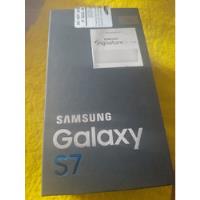 Caja De Samsung Galaxy S7 Gold Platinum , usado segunda mano  Perú 