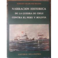 Usado, Narración Histórica Guerra De Chile Contra El Perú Y Bolivia segunda mano  Perú 