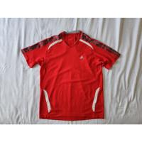 Polo Deportivo Marca  adidas  Climacool, Color Rojo, Talla M, usado segunda mano  Perú 