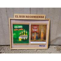 Pizarra Cartelera Publicitaria De Cerveza  segunda mano  Perú 
