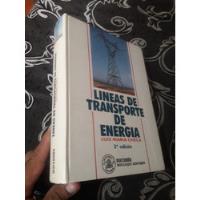 Libro Líneas De Transporte De Energía Luis María Checa segunda mano  Perú 