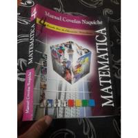 Libro Matemática 4° Año De Secundaria Coveñas segunda mano  Perú 