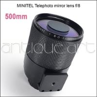 A64 Lente Minitel 500mm Spiratone Mirrorlens Nikon F Pentax segunda mano  Perú 