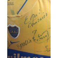 Camiseta De Boca Juniors Autografiada Por Jugadores Del 2004, usado segunda mano  Perú 