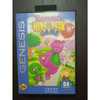 Usado, Barney Hide & Seek Game - Sega Genesis  segunda mano  Perú 