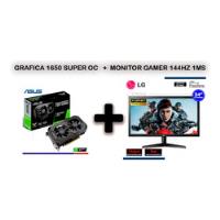 Placa De Video Gtx 1650s Asus Tuf + Monitor Gamer LG 144hz  segunda mano  Perú 