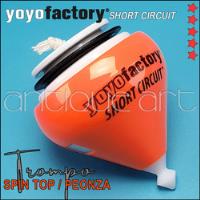 A64 Trompo Spin Top Short Circuit Yoyofactory Orange Naranja segunda mano  Perú 