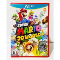 Super Mario 3d World Juego Wii U Físico, usado segunda mano  Perú 