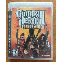 Guitar Hero 3 Legends Of Rock Ps3 Juego Playstation 3, usado segunda mano  Perú 