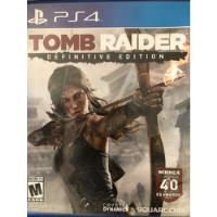 Tomb Raider Definitive Edition Ps4 Físico segunda mano  Perú 