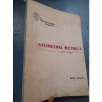 Libro Geometría Métrica De Rafael Estartús, usado segunda mano  Perú 