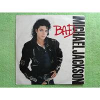 Eam Lp Vinilo Michael Jackson Bad 1987 Edic Peruana + Insert, usado segunda mano  Perú 