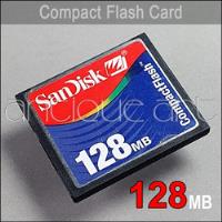 A64 Tarjeta Compact Flash 128mb Cf Sandisk Memory Card segunda mano  Perú 