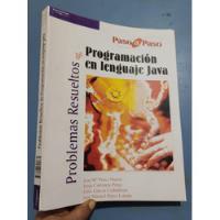 Usado, Libro Problemas Resueltos En Lenguaje Java Paso A Paso segunda mano  Perú 