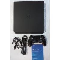 Playstation 4 Slim 500 Gb  Negro + 1 Mando   segunda mano  Perú 