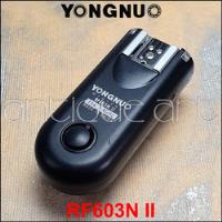 A64 Disparador Trigger Yongnuo Rf603n-ll Flash Nikon Tx/trx segunda mano  Perú 