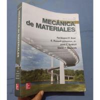 Libro Mecanica De Materiales Beer Johnston 6°edicion segunda mano  Perú 