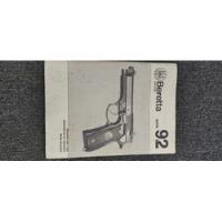 Jt Antiguo Manual Beretta Serie 92 Original Colección  segunda mano  Perú 