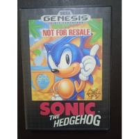 Sonic The Hegdehog Con Caja Y Manual - Sega Genesis , usado segunda mano  Perú 
