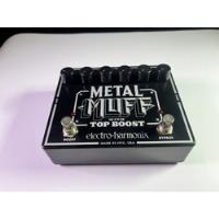 Pedal Metal Muff With Top Boost Marca Electroharmonix, usado segunda mano  Perú 