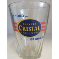 Vaso De Colección  Cerveza Cristal  segunda mano  Perú 