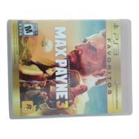 Max Payne 3 Standar Edition Ps3 Fisico, usado segunda mano  Perú 