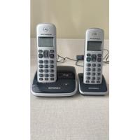 Teléfono Inalámbrico Motorola Auri3500 Negro Y Plateado - 02 segunda mano  Perú 