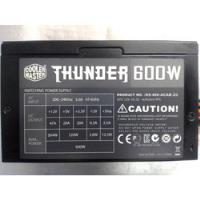Usado, Fuente Poder Real Atx 600w Thunder Rs-600-acab Cooler Master segunda mano  Perú 