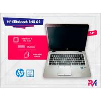 Laptop Hp Elitebook 840 G3 - I5 6ta Generacion segunda mano  Perú 