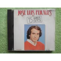 Eam Cd Jose Luis Perales 15 Grandes Exitos 1983 Hispavox Emi segunda mano  Perú 