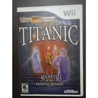 Hidden Mysteris Titanic - Nintendo Wii segunda mano  Perú 