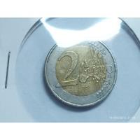 2 Euros De Alemania Del Año 2002 Con La Letra F, usado segunda mano  Perú 