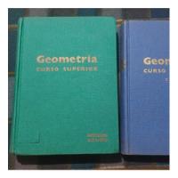 Libro Geometría Curso Superior Teoría Y Solucionario Bruño, usado segunda mano  Perú 