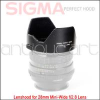 A64 Hood Parasol Lente 28mm Sigma Mini-wide Macro Lenshood, usado segunda mano  Perú 