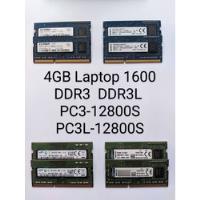 4gb Ddr3 1600 Laptop Memoria Ram Pc3-12800s Pc3l-12800s segunda mano  Perú 