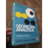 Usado, Libro Geometría Analítica Un Enfoque Vectorial Charles segunda mano  Perú 