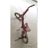 Bicicleta De Niñas Disney Color Rosada Marca Huffi, usado segunda mano  Perú 