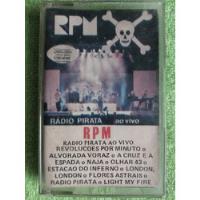 Eam Kct Rpm Radio Pirata Ao Vivo 1986 Edicion Peruana Cbs segunda mano  Perú 