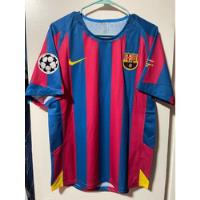 Camiseta Messi  Retro Club Barcelona 2005  / 2006 segunda mano  Perú 