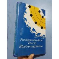 Libro Fundamentos De La Teoría Electromagnética Milford segunda mano  Perú 