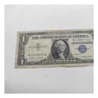 Billete De Un Dolar 1957 Sello Azul segunda mano  Perú 